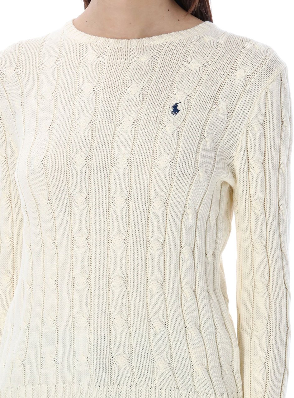 Ralph Lauren Julianna Classic Knit Bianco Wit