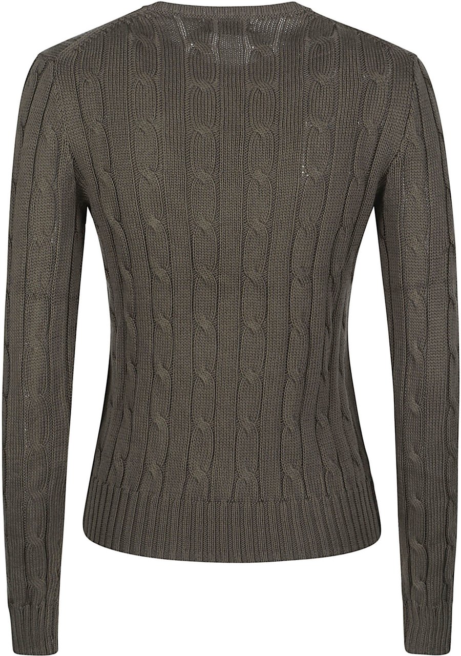 Ralph Lauren Julianna Long Sleeve Sweater Green Groen