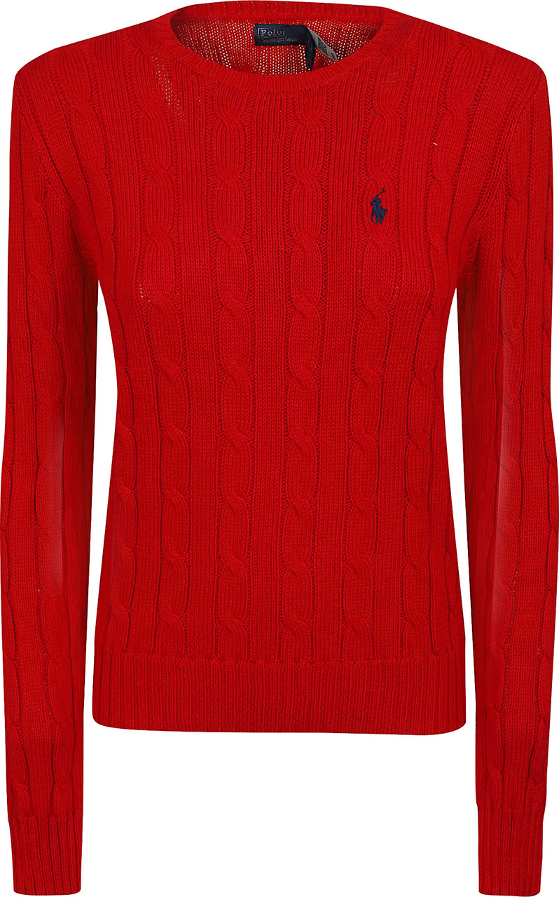 Ralph Lauren POLO RALPH LAUREN JULIANNA-LONG SLEEVE-PULLOVER Rood