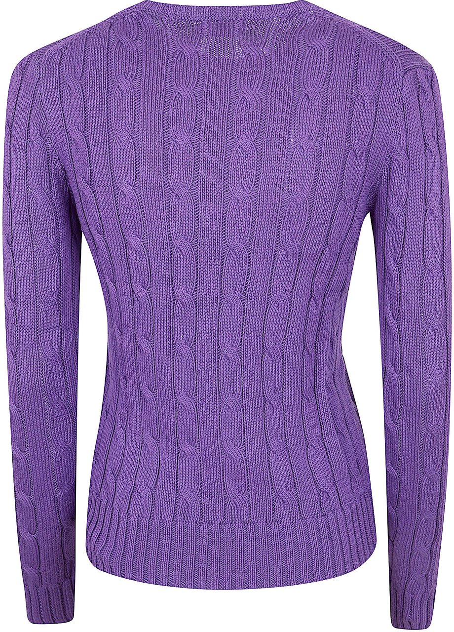 Ralph Lauren POLO RALPH LAUREN JULIANNA-LONG SLEEVE-PULLOVER Paars