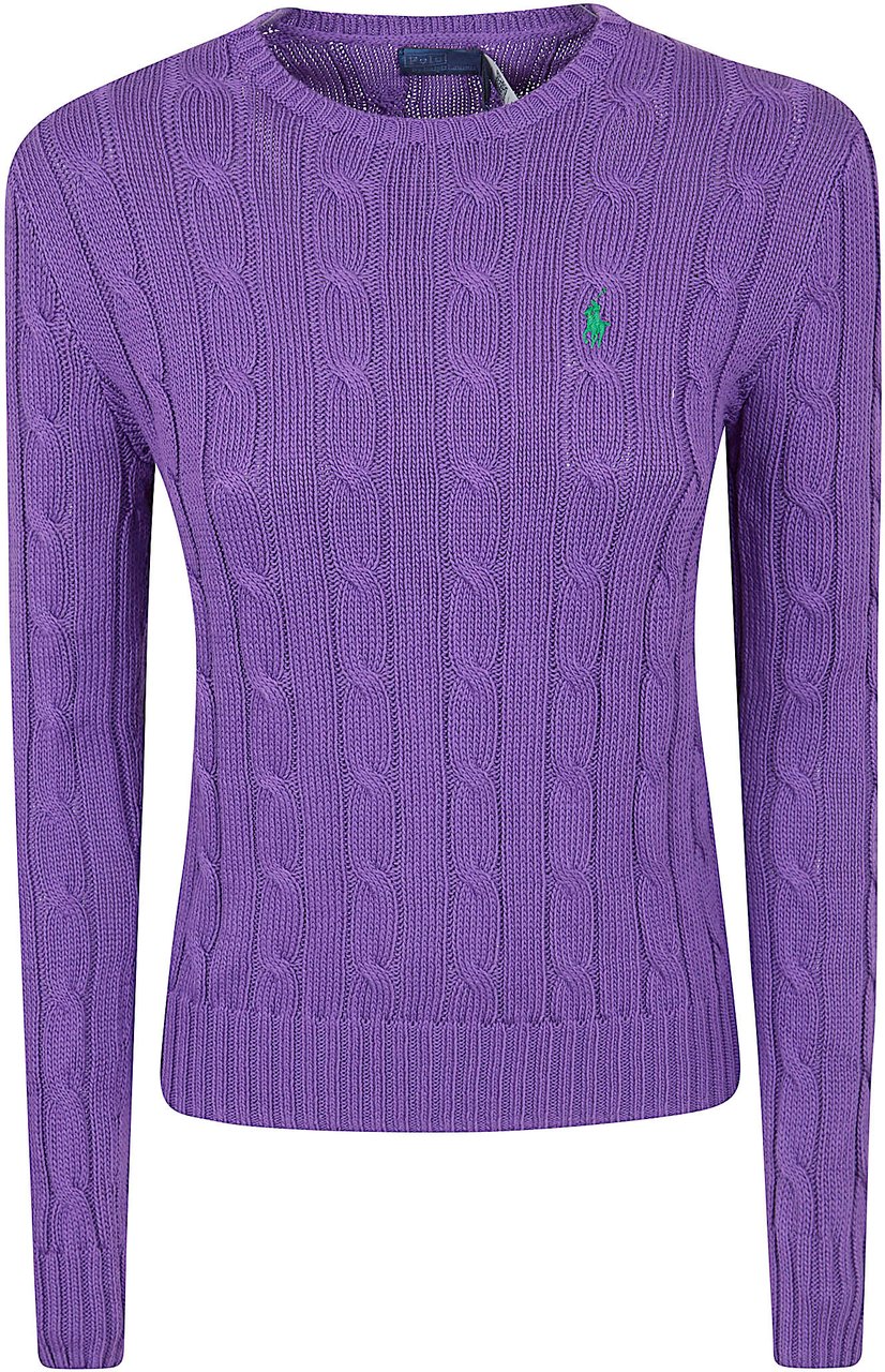 Ralph Lauren POLO RALPH LAUREN JULIANNA-LONG SLEEVE-PULLOVER Paars