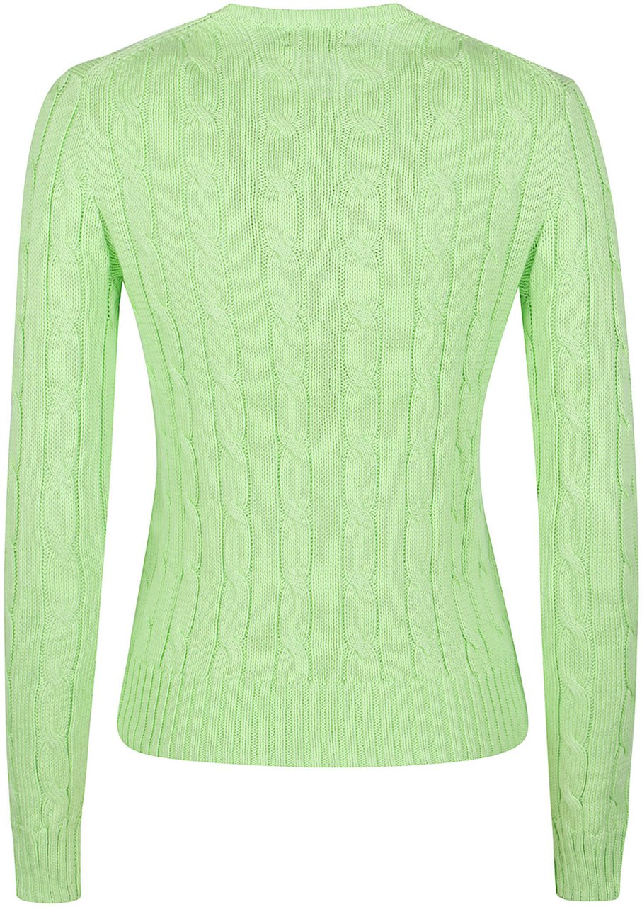 Ralph Lauren Julianna Long Sleeve Sweater Green Groen