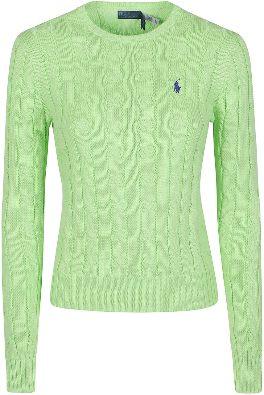 Ralph Lauren Julianna Long Sleeve Sweater Green Groen