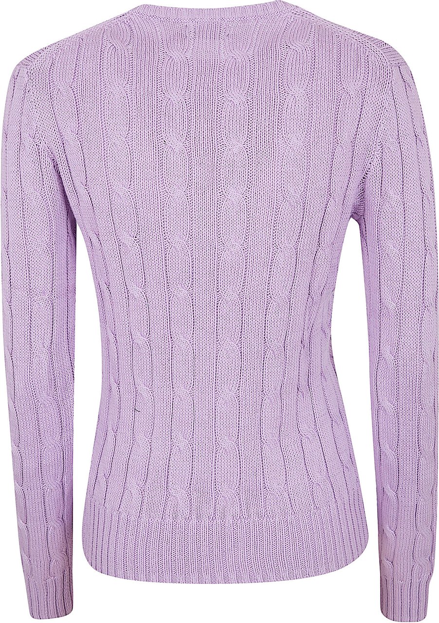 Ralph Lauren POLO RALPH LAUREN JULIANNA-LONG SLEEVE-PULLOVER Paars