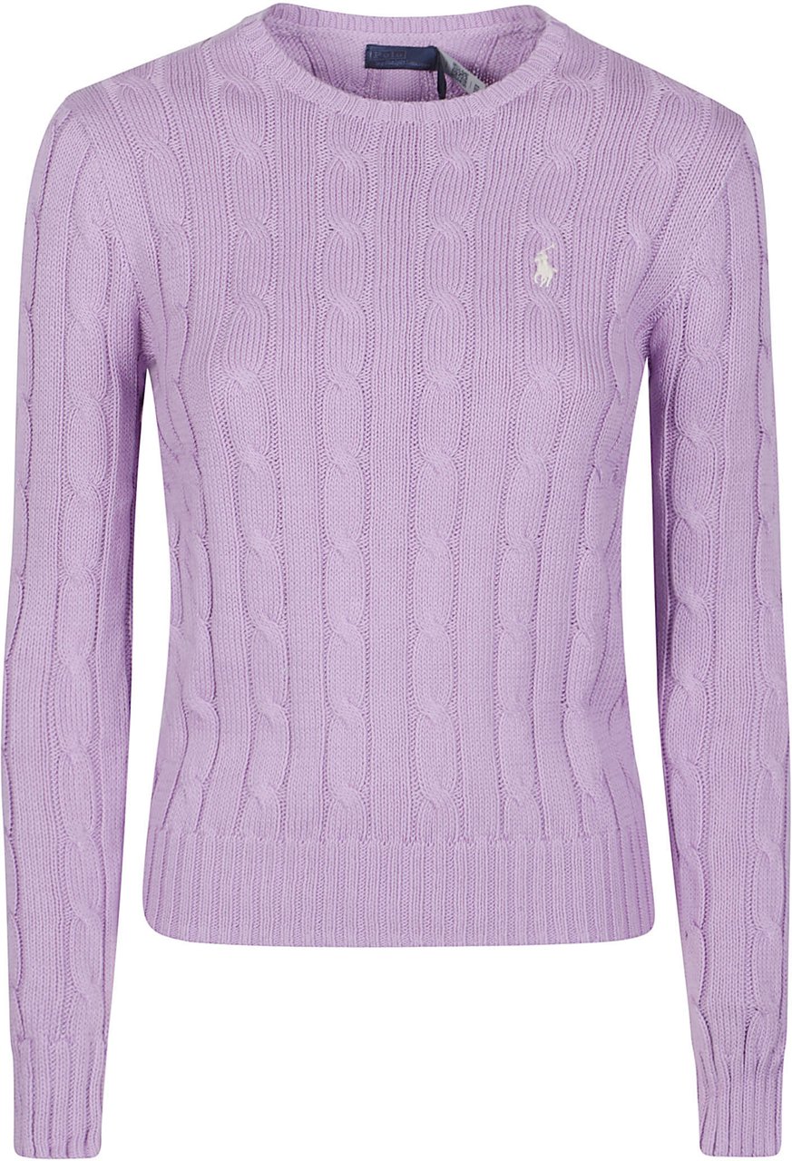 Ralph Lauren Julianna Long Sleeve Sweater Pink Roze