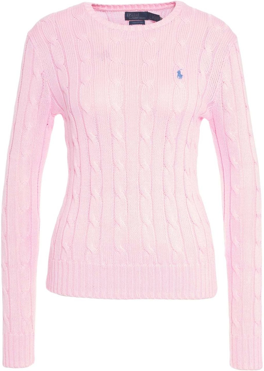 Ralph Lauren Cable knit sweater Roze