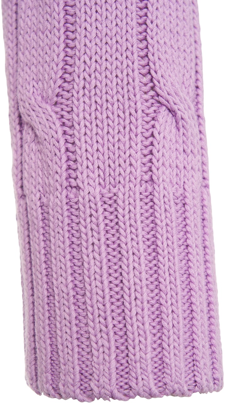 Ralph Lauren Cable knit sweater Paars