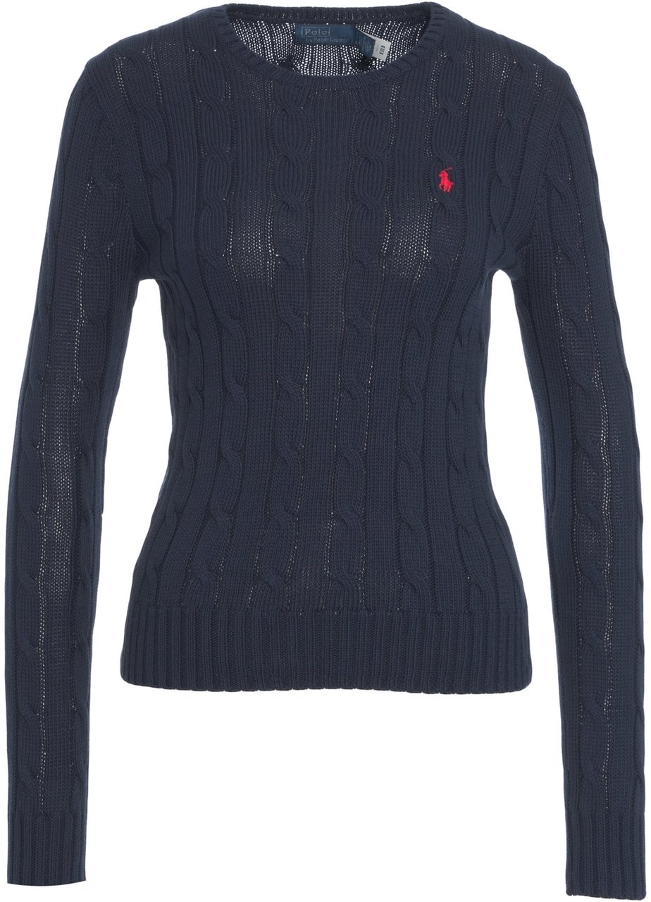Ralph Lauren Cable knit sweater Blauw