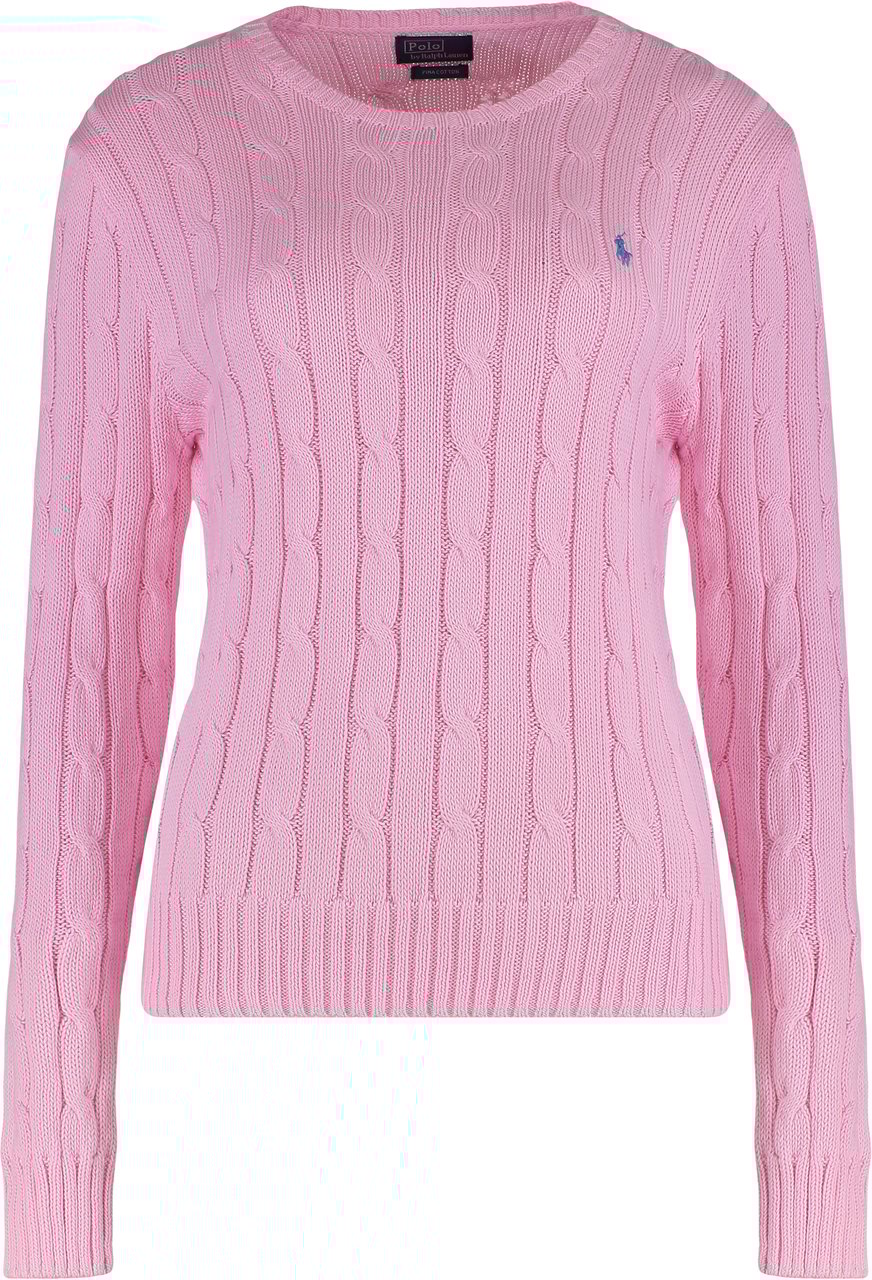 Ralph Lauren Sweater in cable knit Roze