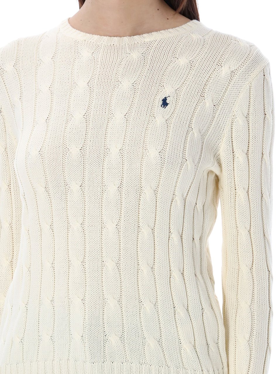Ralph Lauren Polo Ralph Lauren touch Julianna cable-knit sweater Beige