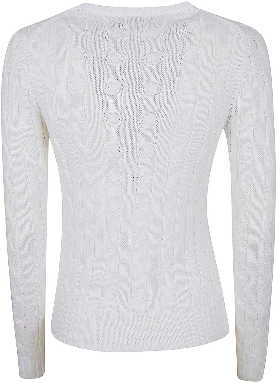 Ralph Lauren POLO RALPH LAUREN JULIANNA-LONG SLEEVE-PULLOVER Wit