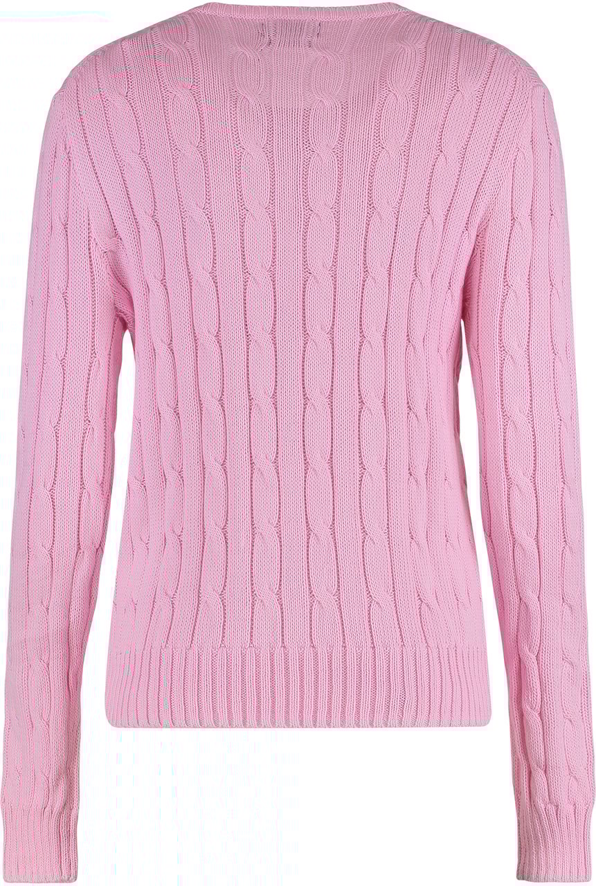 Ralph Lauren Sweater in cable knit Roze