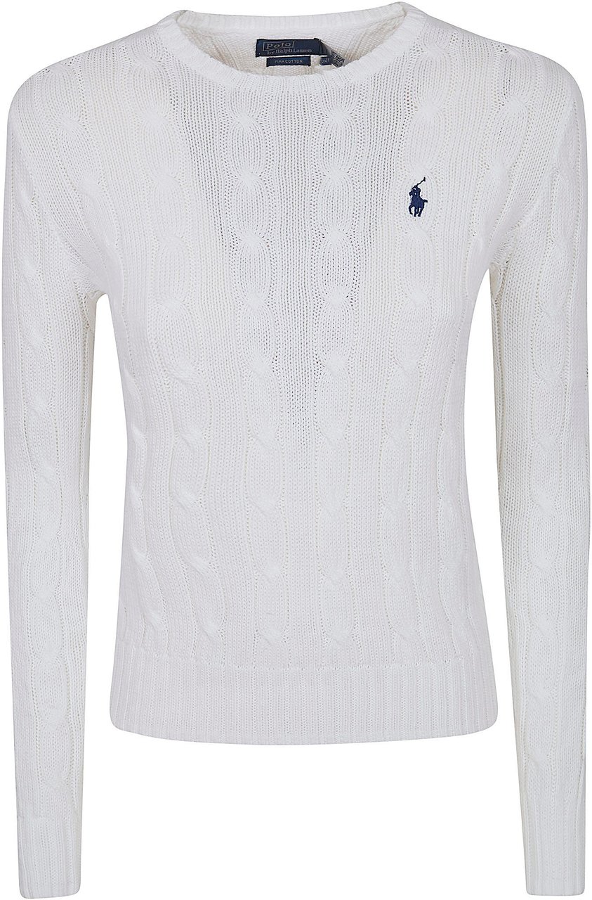 Ralph Lauren POLO RALPH LAUREN JULIANNA-LONG SLEEVE-PULLOVER Wit