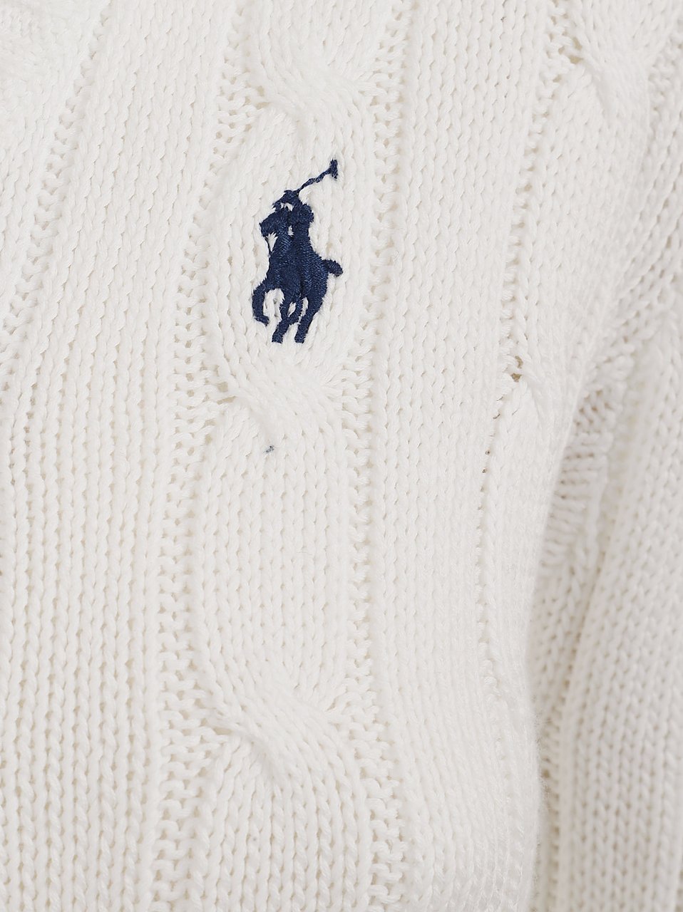 Ralph Lauren POLO RALPH LAUREN KIMBERLY-LONG SLEEVE-PULLOVER Wit