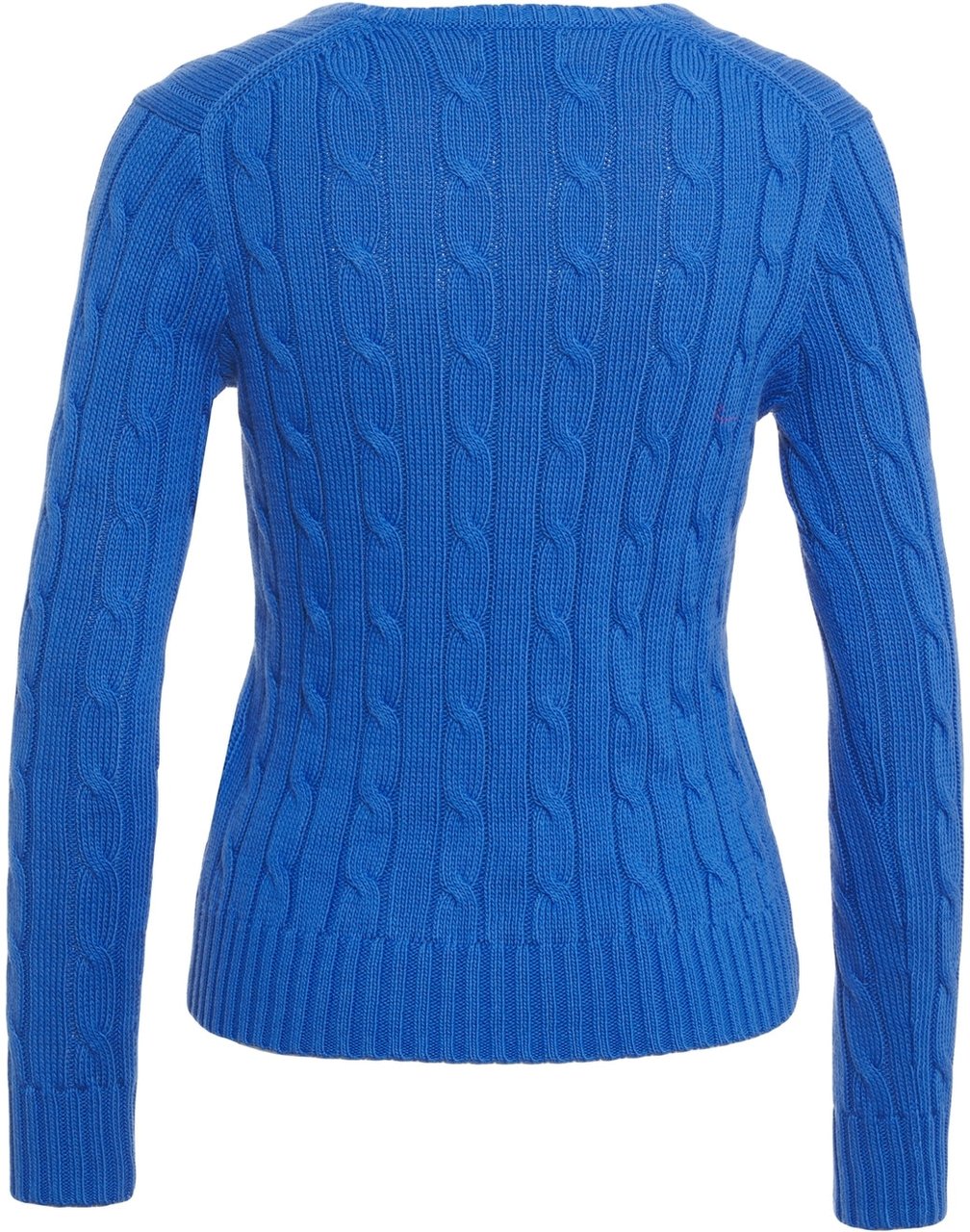 Ralph Lauren Cable knit sweater Blauw