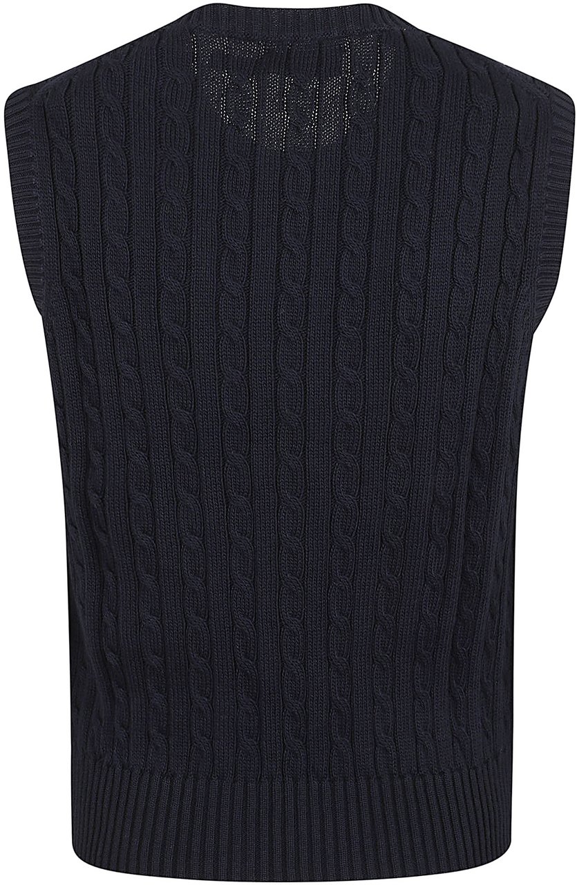 Ralph Lauren POLO RALPH LAUREN SWEATER-PULLOVER GILET Lichtblauw
