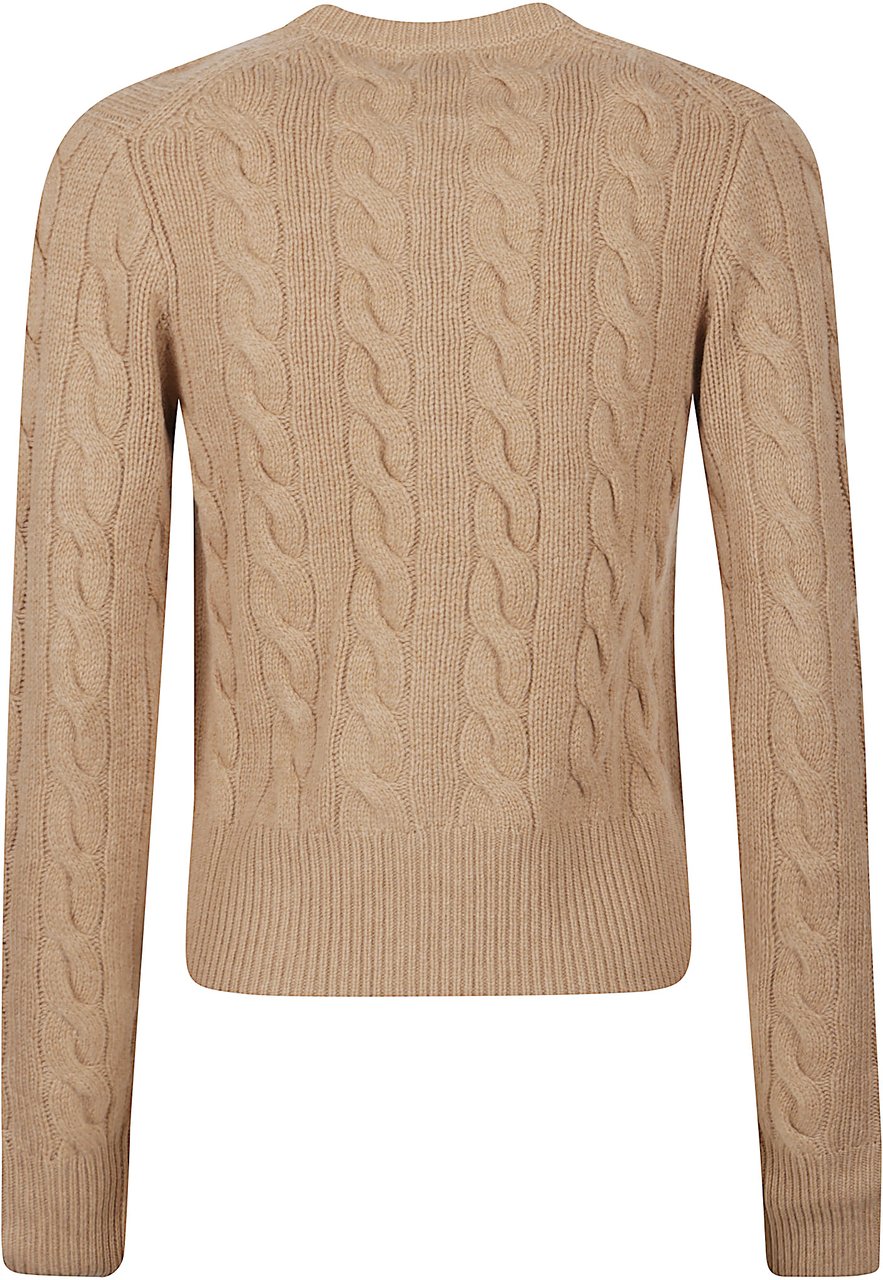 Ralph Lauren Long Sleeve Cardigan Brown Bruin