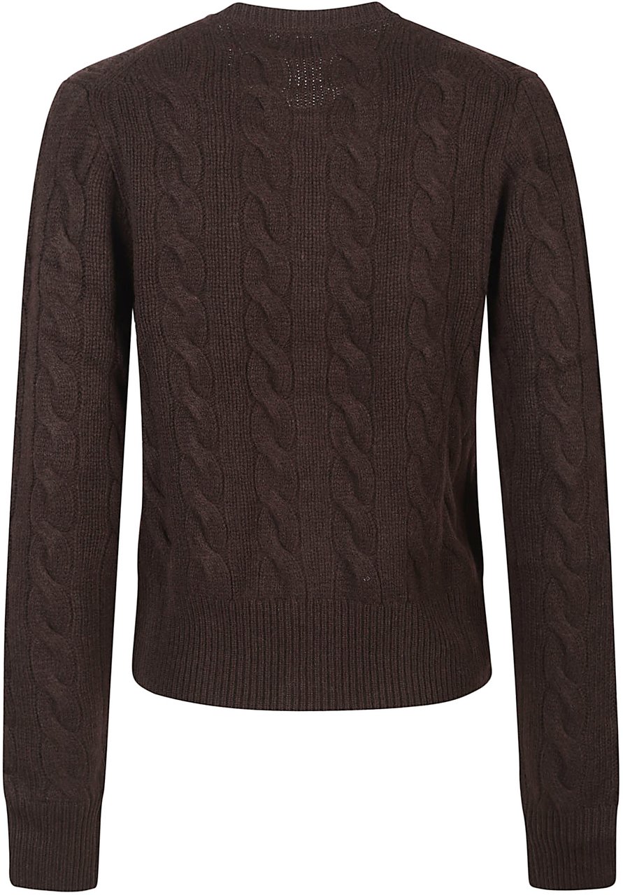 Ralph Lauren Long Sleeve Cardigan Brown Bruin