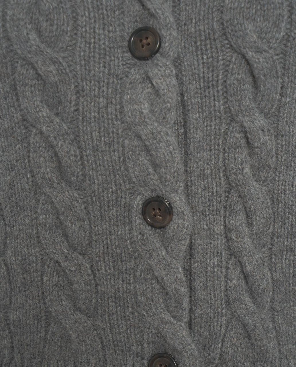 Ralph Lauren Cardigan with cable knit pattern Beige