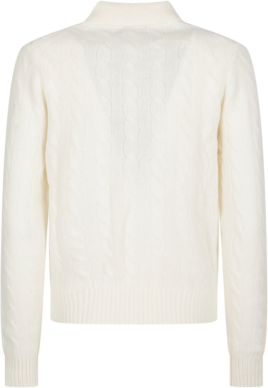 Ralph Lauren Long Sleeve Polo Neck Sweater Nude Beige
