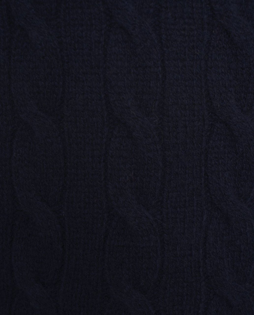 Ralph Lauren Knit top with cable knit pattern Blauw