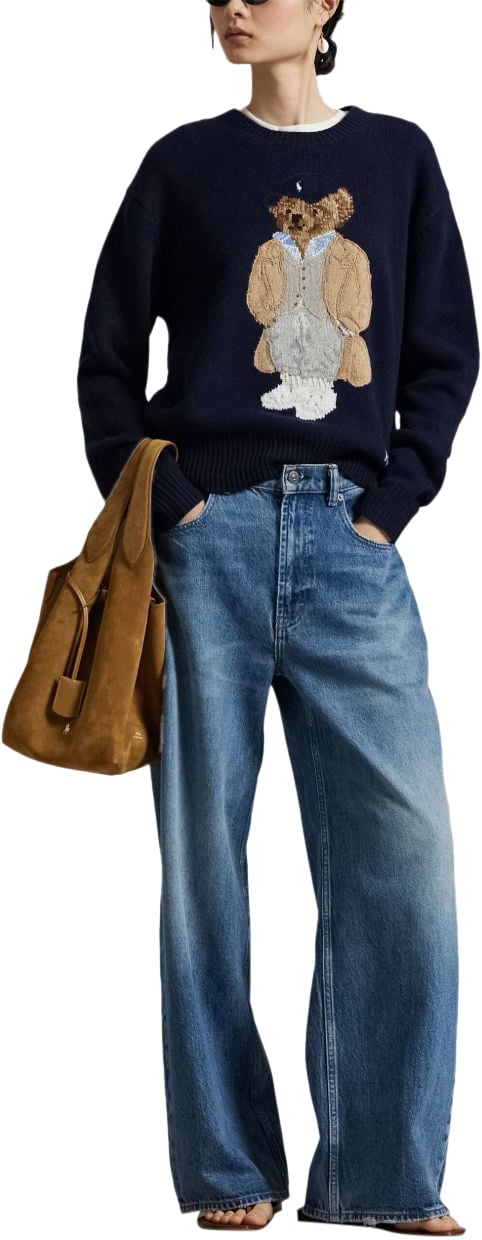 Ralph Lauren Sweaters Blue Blauw