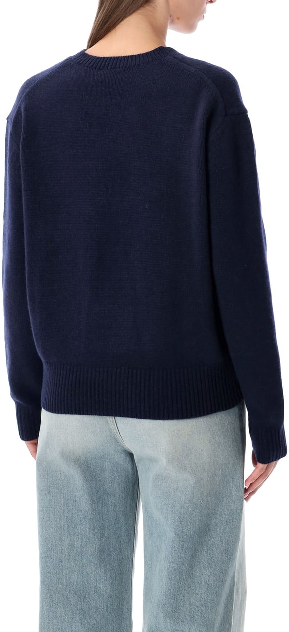 Ralph Lauren Polo Ralph Lauren "Polo Bear" wool cashmere sweater Blauw