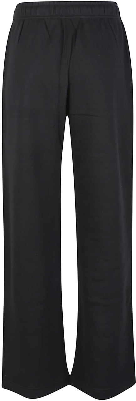 Ralph Lauren Knit Open Bottom Sweatpant Black Zwart