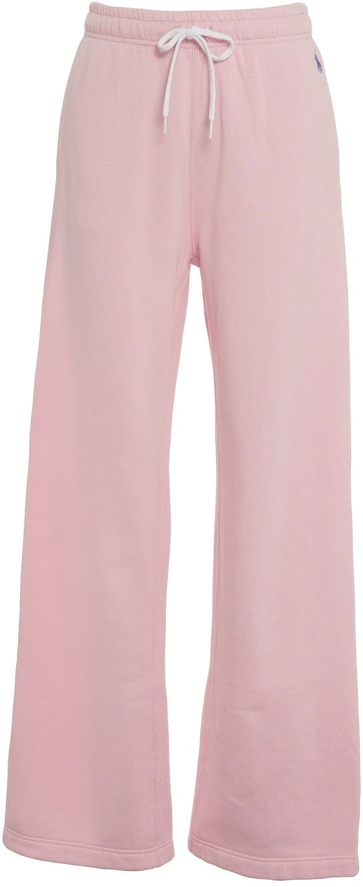 Ralph Lauren Joggers with logo embroidery Roze