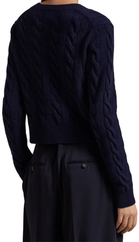 Ralph Lauren Ralph Lauren Maglie Hunter Navy Blauw