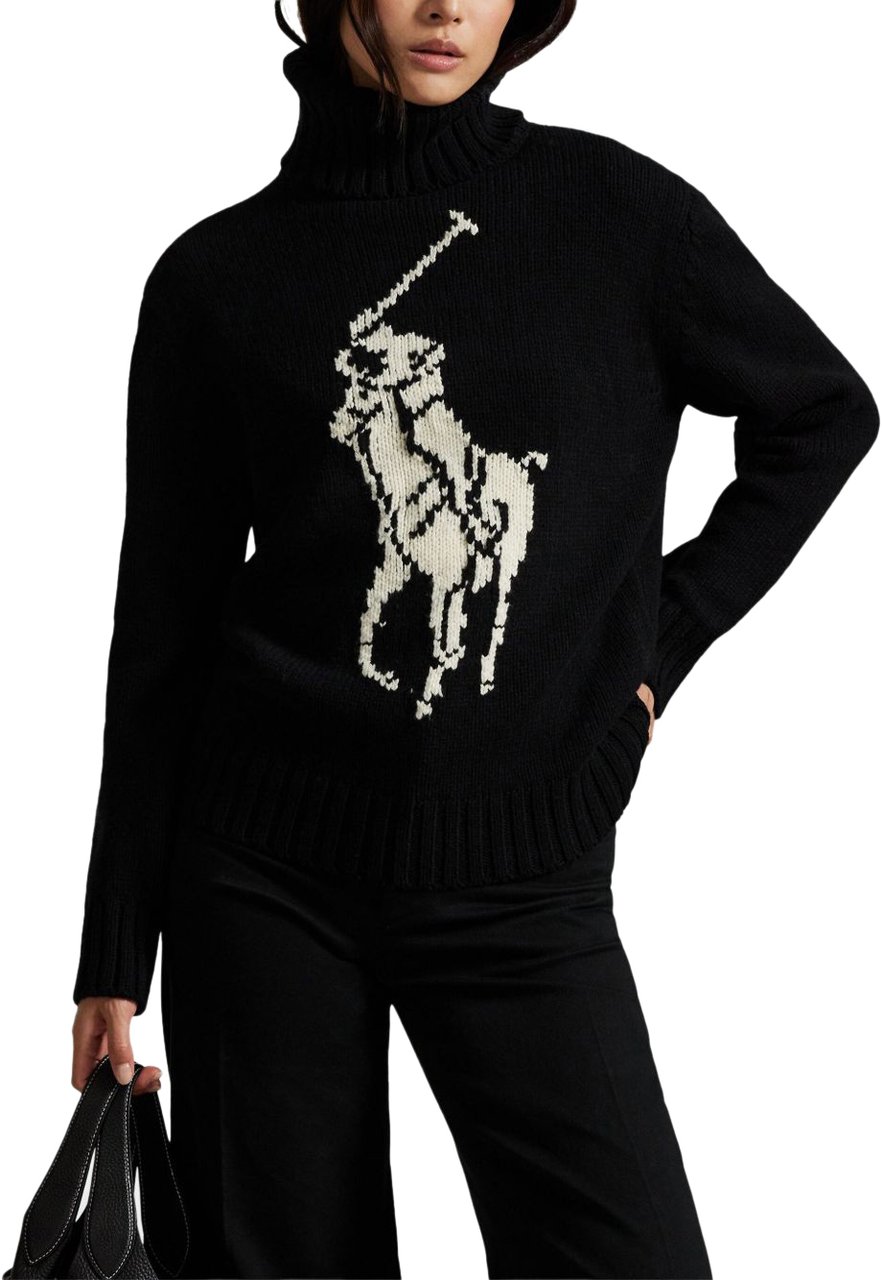 Ralph Lauren Polo Ralph Lauren Maglie Nero E Beige Zwart
