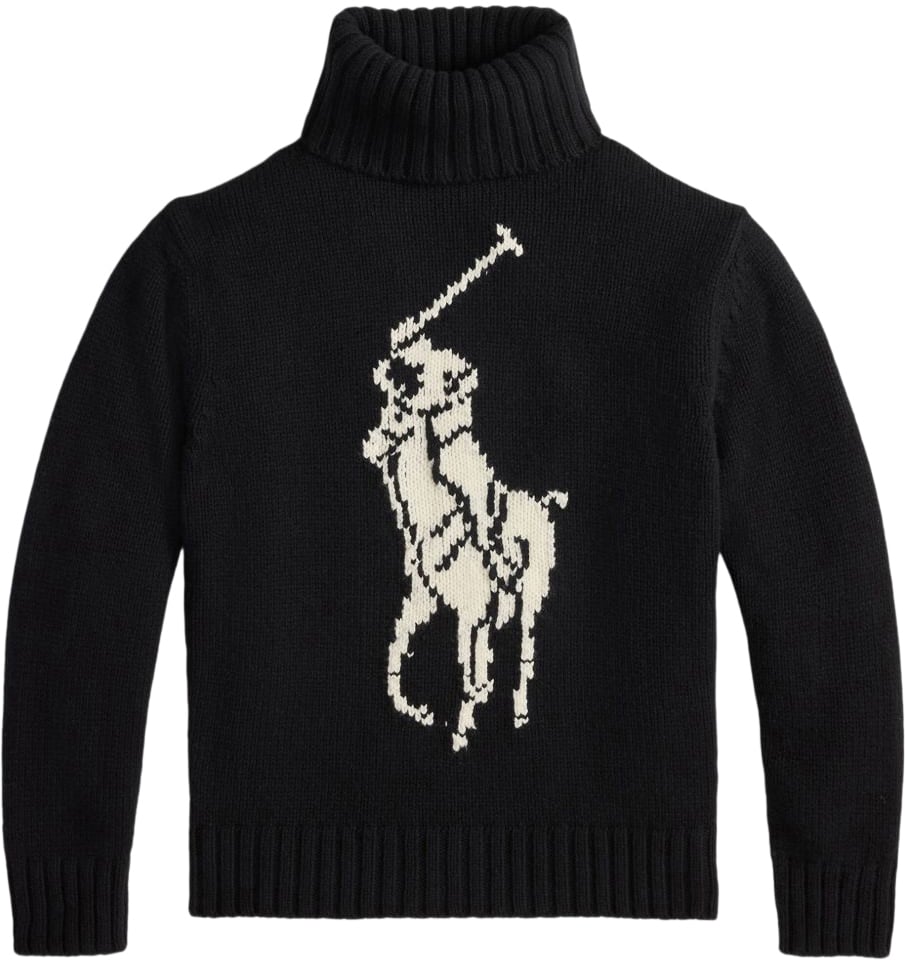Ralph Lauren Polo Ralph Lauren Maglie Nero E Beige Zwart