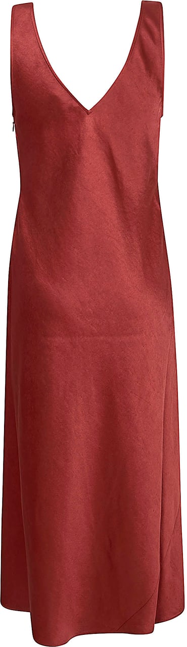 Ralph Lauren POLO RALPH LAUREN WOVEN-A LINE-DRESSES Rood