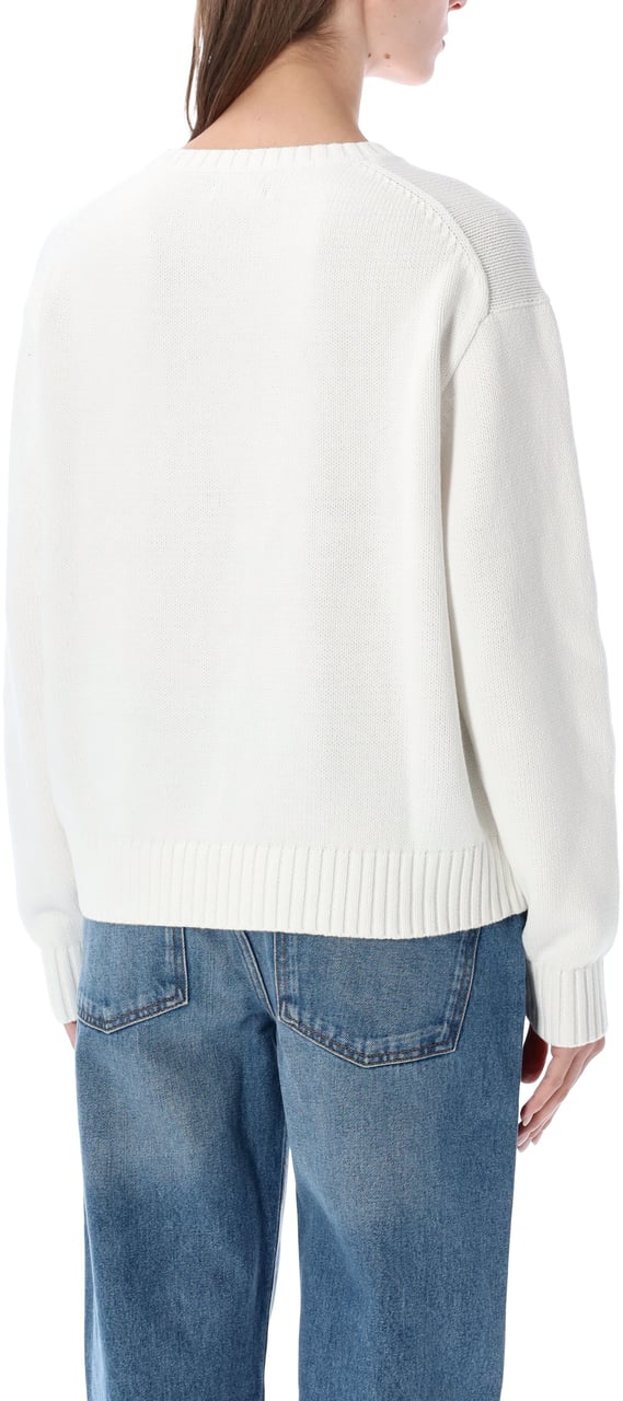 Ralph Lauren Swater Bear Bianco Wit