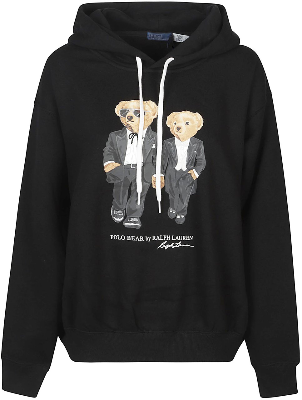 Ralph Lauren Bear Sweatshirt Black Zwart