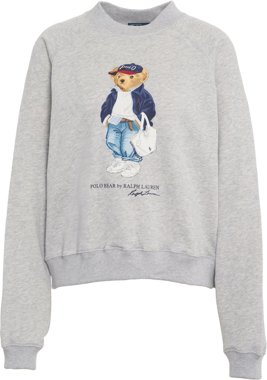 Ralph Lauren Sweatshirt with logo detail Grijs