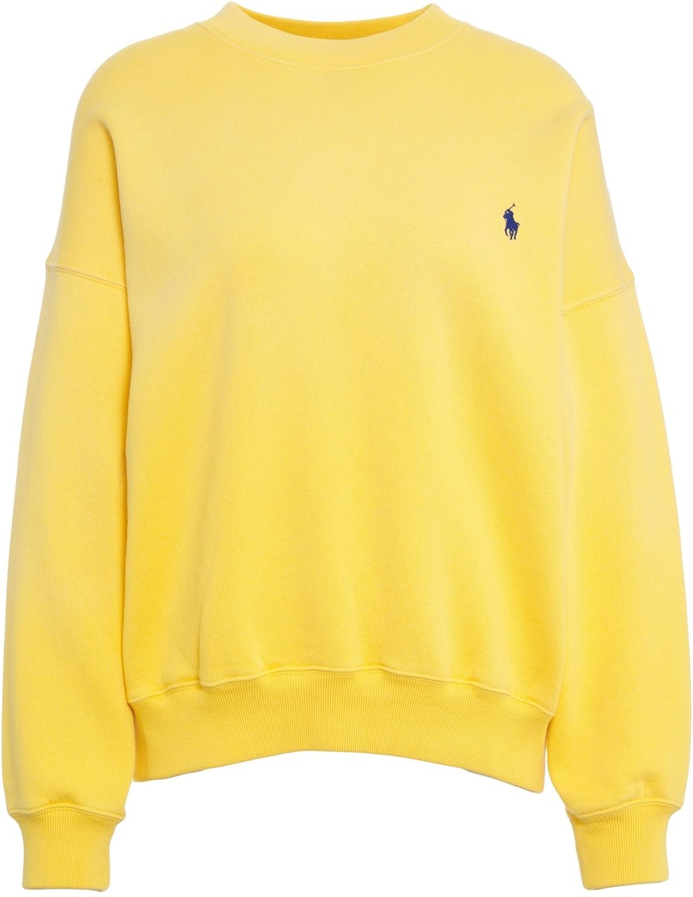 Ralph Lauren Sweatshirt with logo embroidery Geel