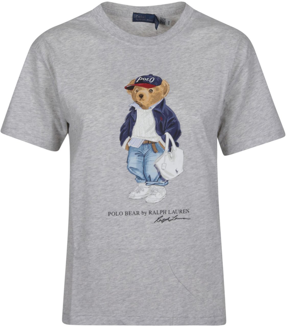 Ralph Lauren Bear T-shirt Grey Grijs