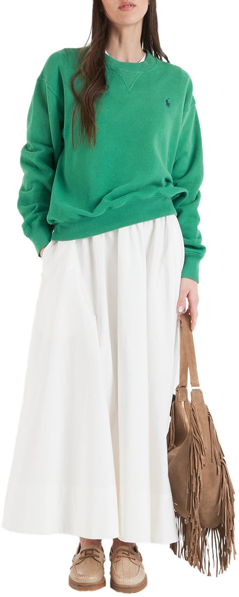 Ralph Lauren Maxi dress Wit