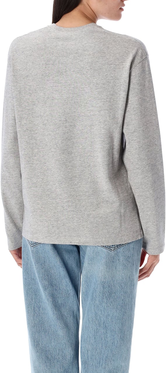 Ralph Lauren Classic Tshirt Ls Cobbleton Heather Grijs