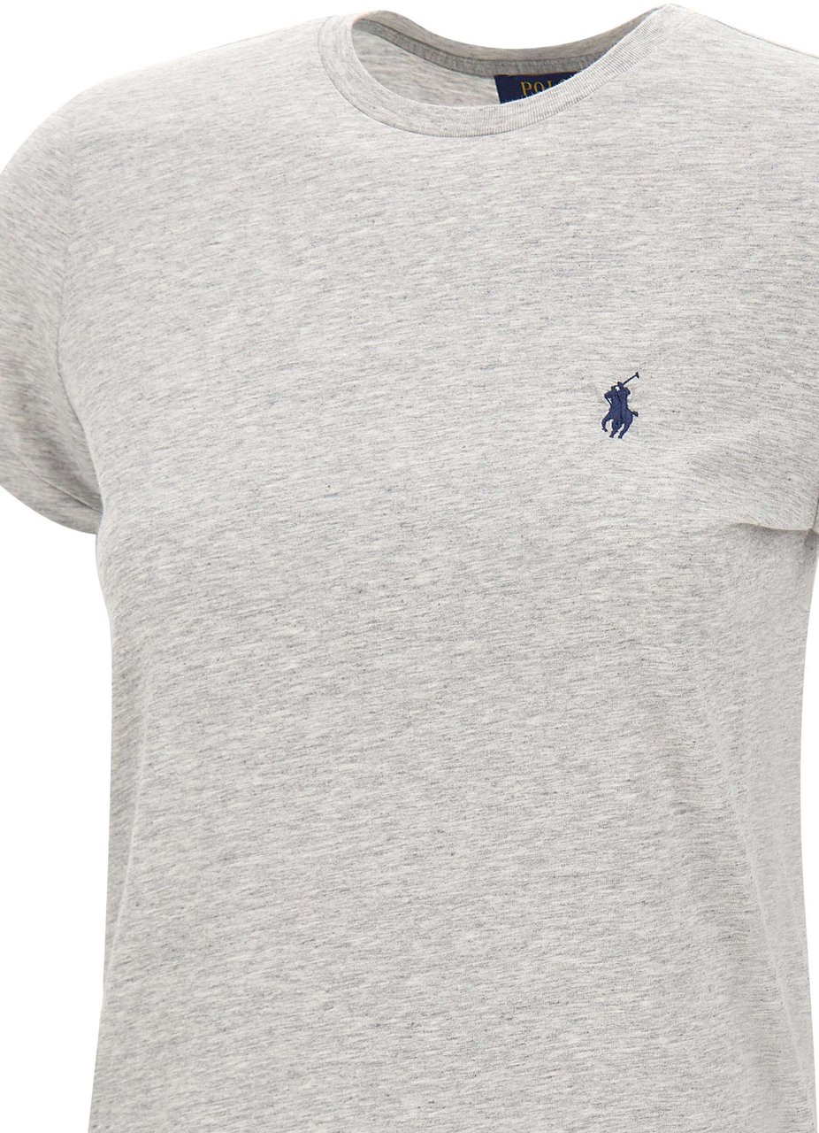 Ralph Lauren T-Shirts And Polos Grey Lichtgrijs