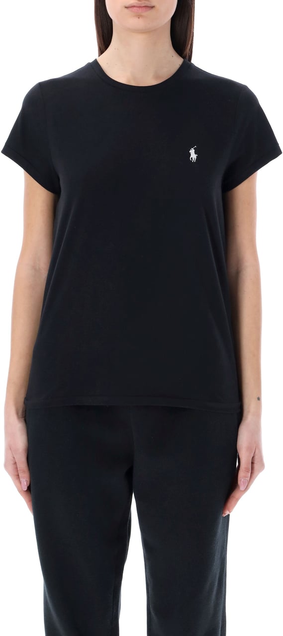 Ralph Lauren Polo Ralph Lauren classic cotton crewneck tee Zwart