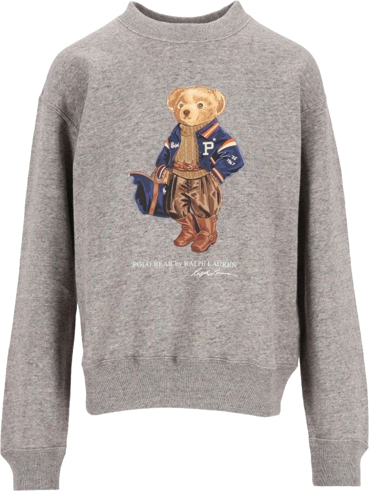 Ralph Lauren Sweaters Dark Vintage Heather Grijs