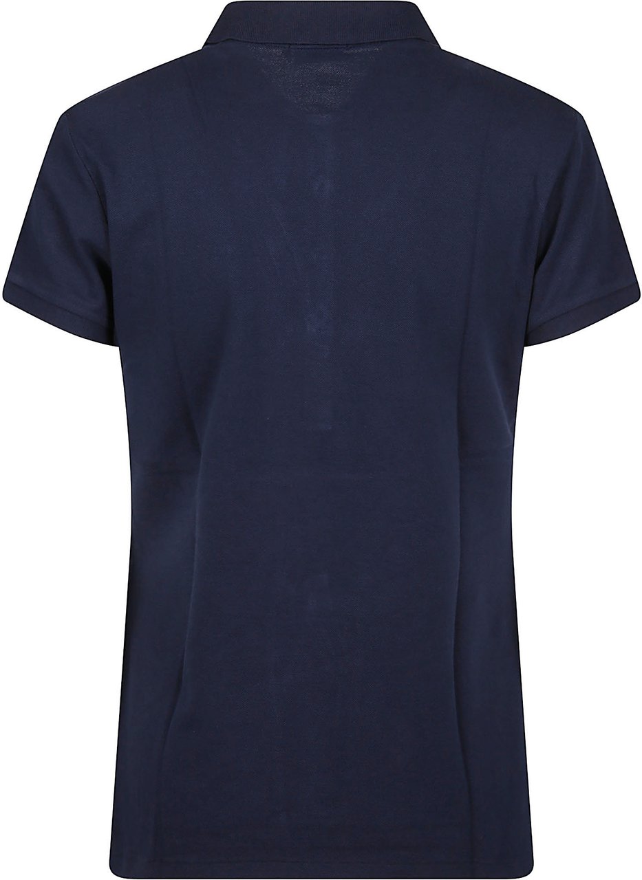 Ralph Lauren Slim Polo Shirt Blue Blauw