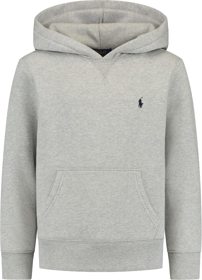 Ralph Lauren Ls Po Hood-tops-knit Grijs
