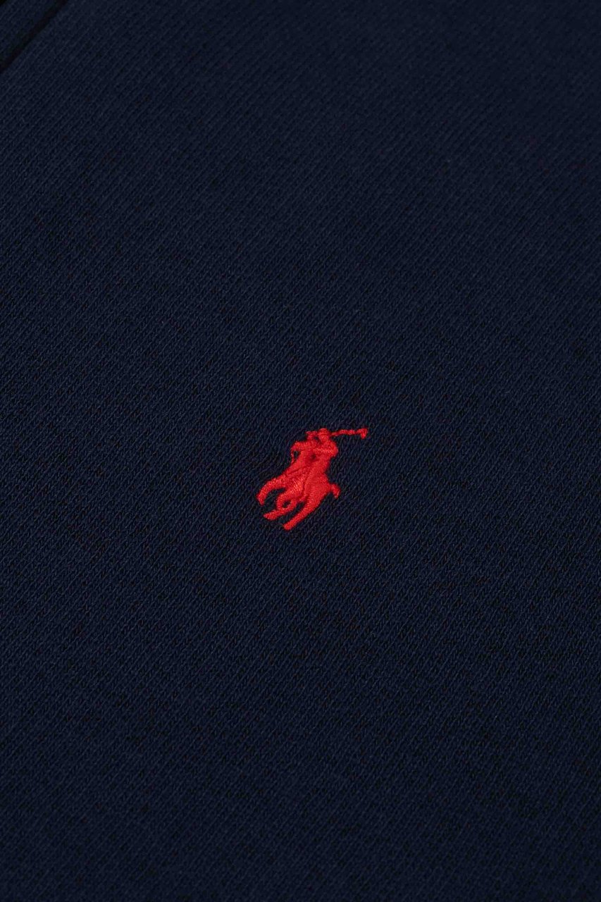 Ralph Lauren Fz Hood-tops-knit Blauw