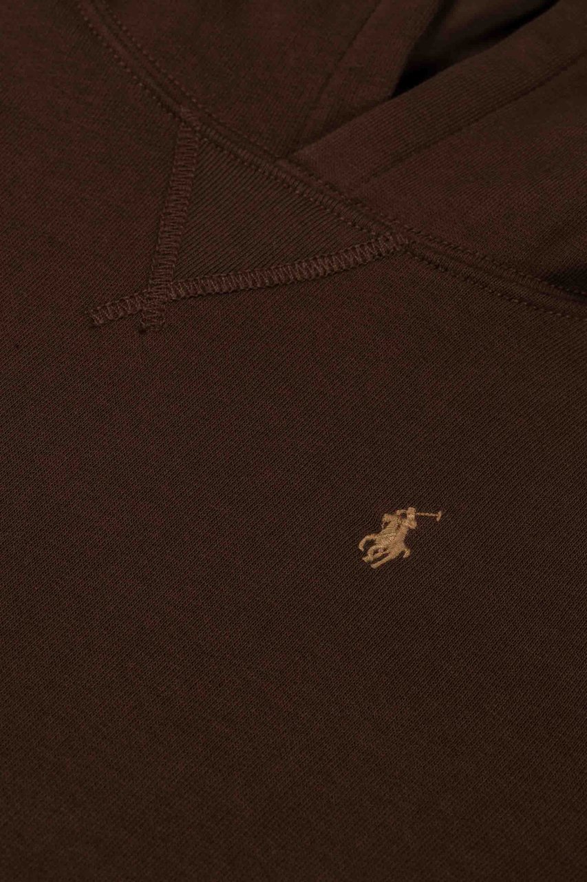 Ralph Lauren Ls Po Hood-tops-knit Bruin