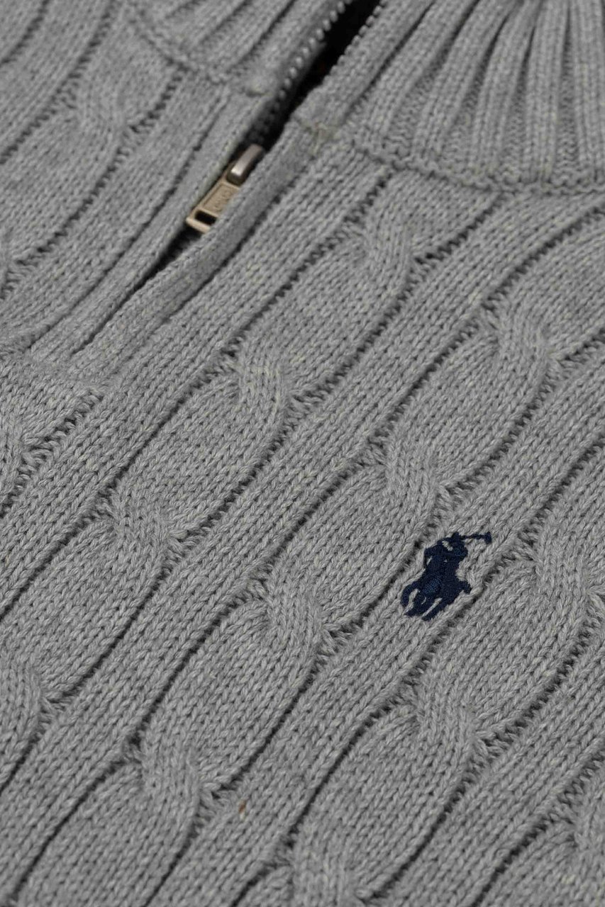 Ralph Lauren Ls Hz-sweater-pullover Grijs