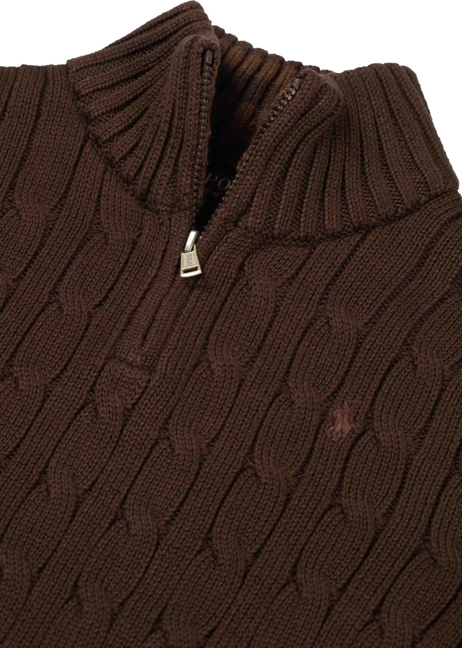 Ralph Lauren Ls Hz-sweater-pullover Bruin