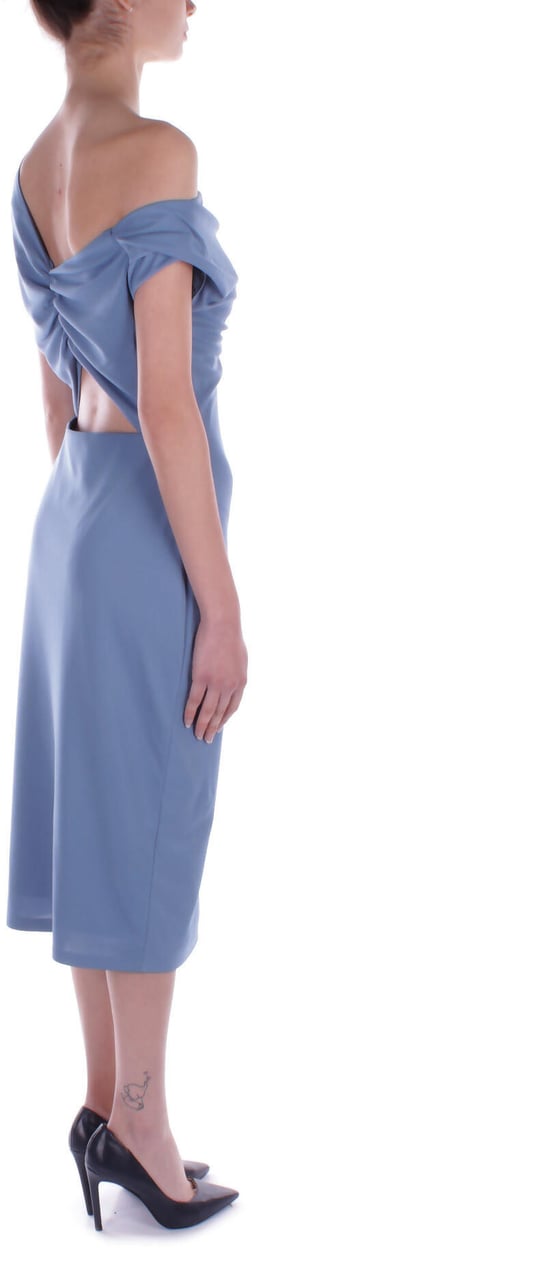 Ralph Lauren Dresses Clear Blue Blauw